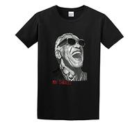 Jazz Legend Ray Charles Men Simple Tshirt Black M