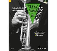 Jazz method for trumpet trompette +cd