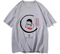Jazz Nujabes Lo-FI Aesthetic T Shirts Men Fashion DJ Music Tshirts 100% Cotton Tops Grey L
