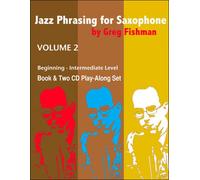 Jazz Phrasing For Saxophone Volume 2 / Recueil + 2 Cds