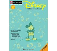 JAZZ PLAY ALONG VOLUME 10 DISNEY CLASSICS BFLATINST + CD - B FLAT INSTRUMENTS