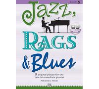 Jazz, Rags & Blues. Book 4 (piano) --- Piano - Mier, Martha --- Alfred Publishing