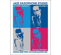Jazz Saxophone Etudes Volume 4 / Book+2cd