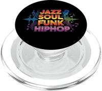 Jazz Soul Funk Hip Hop Afro-American Pride Music Lover PopSockets PopGrip pour MagSafe
