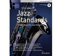Jazz Standards: 14 Most Beautiful Jazz Songs. alto saxophone.