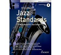 Jazz Standards: 14 Most Beautiful Jazz Songs. tenor saxophone.