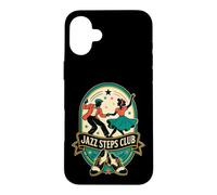 Jazz Steps Club Swing Danse Rythme Partenaire Coque pour iPhone 16 Plus