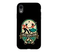 Jazz Steps Club Swing Danse Rythme Partenaire Coque pour iPhone XR