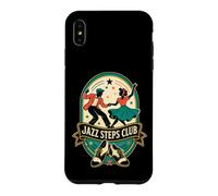 Jazz Steps Club Swing Danse Rythme Partenaire Coque pour iPhone XS Max