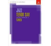 Jazz Tenor Sax Level/Grade 3 Tunes / Recueil+Cd