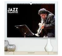 Jazz Trompettes (Calendrier mural 2026 DIN A2 vertical) calendrier de bureau: une année au rythme du jazz et de la trompette