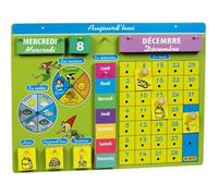 JB BOIS Calendrier Perpétuel Aujourd'hui, Ma semaine, Mon mois 47x35 cm Mixte