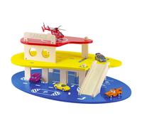 JB Bois Garage pour Petites Voitures en Bois de Bouleau 3 Niveaux - 141141