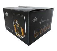 JB Coffret De 4 Verrres A Eau Ou Wisky Mojito, Verre Souflé, Verre Degustation H. 9.5cm - 44cl