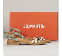 JB Martin Sandales plates AGATHE in Vert 37