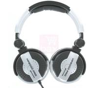 JB Systems HP 2000 PRO Écouteurs Avec fil Arceau Musique Noir, Argent
