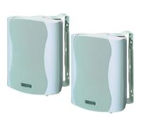 JB Systems K30 Paire de Mini Enceintes Blanc