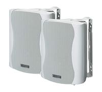 JB Systems K30 Paire de Mini Enceintes Blanc