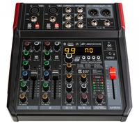 JB systems LIVE-6 table de mixage 4 canaux avec lecteur multimédia