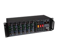 JB systems LIVERACK-10 table de mixage rackable 19 pouces avec lecteur multimédia