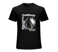 JBBKZ disc Electric Callboy Spaceman Men's Round Neck T-Shirt Black M