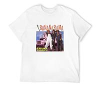 JBBKZ disc Men's Bananarama Retro Cruel Summer Music T-Shirts White 3XL