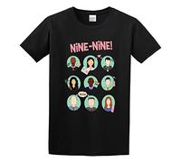 JBBKZ disc Men's Brooklyn Nine-Nine Squad T-Shirts Black M