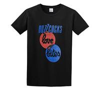 JBBKZ disc Men's Buzzcocks Love Bites Cotton T Shirt Black S