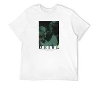JBBKZ disc Men's Drive V4 Ryan Gosling Movie Nicolas Winding Refn All T-Shirts White 3XL