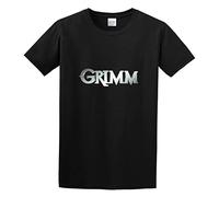 JBBKZ disc Men's Grimm Return Premiere Logo Cotton T Shirt Black L