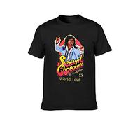 JBBKZ disc Men's Sexual Chocolate Coming to America Randy Watson World Tour 88 T-Shirts Black S