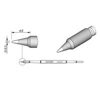 JBC Tools C210003 Panne de fer à souder forme pointue Taille de la panne 0.6 mm Contenu 1 pc(s)