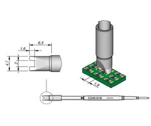 JBC c245018 SMD de pointe à dessouder pour T245