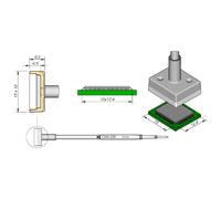 JBC c245228 SMD de pointe à dessouder pour T245