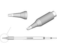 JBC Panne à souder C245906 pour T245/T245A – forme de burin 1,2/0,7 mm 10 mm 1 pièce