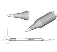 JBC Panne à souder série C245 C245773/0,8 x 0,3 mm droite