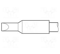 C470-017 C470017 Pointe à souder vissée 5 x 1,2 mm longlife JBC TOOLS