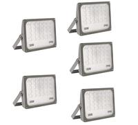 JBdusn 5pcs Projecteur Exterieur LED 30W, Super Lumineux Spot IP66 Imperméable 6500K LED Eclairage de Sécurité, Éclairage mural d'extérieur pour Jardin, Patio, Garage