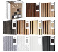 JBER Échantillonnage de Couleurs, Utilisé pour la Sélection des Couleurs et la Confirmation des Matériaux des Panneaux Acoustiques, 20 x 20 x 1 cm, 10 Couleurs, sans Bois