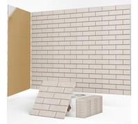 JBER Lot de 12 panneaux acoustiques autocollants - Panneaux insonorisants haute densité pour studios d'enregistrement, salle de jeux, maison, bureau - 30 x 30 x 1 cm - Camel