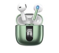 JBES Ecouteurs Bluetooth sans Fil, Écouteurs sans Fil Bluetooth 5.4, 6 Micro ENC Anti Bruit, Basses Puissantes, 60H de Lecture, étanchéité IP5, Oreillette pour iphone Android (Rosso Chiaro)