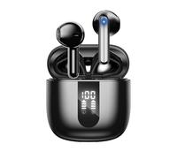 JBES Ecouteurs Bluetooth sans Fil, Écouteurs sans Fil Bluetooth 5.4, 6 Micro ENC Anti Bruit, Basses Puissantes, 60H de Lecture, étanchéité IP5, Oreillette pour iphone Android (Noir)