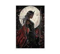 JBGQGAG Poster sur toile déesse de la sagesse - Décoration murale pour salon, chambre à coucher - 40 x 60 cm