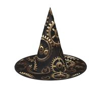 JBJGKHLP Chapeau de carnaval confortable avec engrenages Steampunk pour cosplay, costume festif sur le thème essentiel
