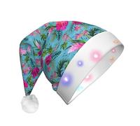 JBJGKHLP Chapeau de Noël avec imprimé Hello Hawaï pour adulte