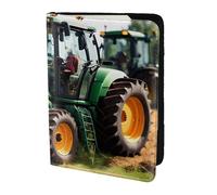 JBJGKHLP Company Étui portefeuille unisexe léger et sécurisé avec imprimé tracteur agricole, Noir , Taille unique
