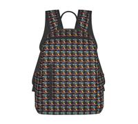 JBJGKHLP Cool Drums Set Sac à dos léger imprimé Unisexe Sac à dos de voyage Sac à dos de sport quotidien Sac de travail Sac de travail en plein air