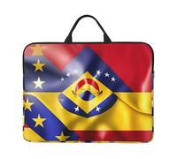 JBJGKHLP Housse pour ordinateur portable 14" Motif drapeau du Venezuela Pour l'école, le bureau, les voyages, usage quotidien