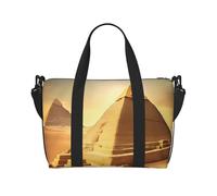 JBJGKHLP Sac à main polyvalent avec imprimé pyramide égyptienne dans le désert pour homme et femme, léger, tendance, w nd, voyage, gym, imperméable