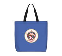 JBJGKHLP Sac de rangement unisexe avec imprimé drapeau de l'État du Minnesota, réutilisable, respectueux de l'environnement